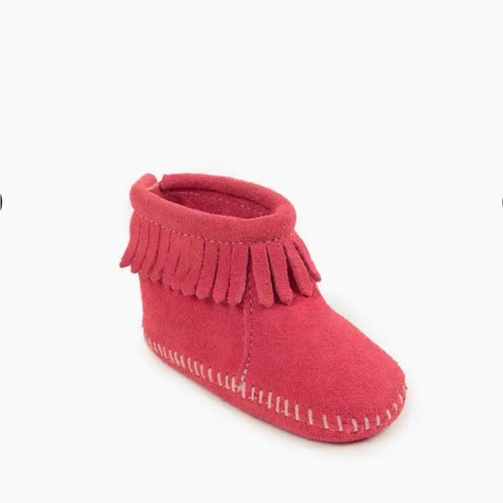 Minnetonka Back Flap Booties